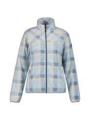 Icepeak Kurtka polarowa "Moulins" w kolorze beżowo-błękitnym rozmiar: S. Brązowe kurtki damskie Icepeak, s, bez wzorów, z materiału, bez kaptura. Za 173.99 zł.