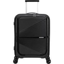 Walizka American Tourister Airconic 55/20. Czarne walizki American Tourister, bez wzorów. W wyprzedaży za 614.70 zł.