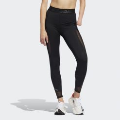 Legginsy treningowe damskie Adidas Th H.Rdy. Czarne legginsy damskie Adidas, s, bez wzorów, z elastanu. Za 186.00 zł.