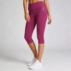 Granatowe legginsy Softee Impulse Capri. Czerwone legginsy damskie Softee, m, bez wzorów, z elastanu. Za 167.99 zł.