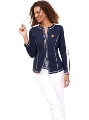 WITT WEIDEN Bluza w kolorze granatowym rozmiar: 36. Niebieskie bluzy damskie WITT WEIDEN, bez wzorów, bez kaptura. Za 109.95 zł.