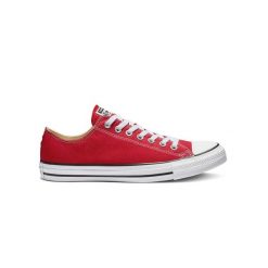 Buty na co dzień trampki unisex CONVERSE CHUCK TYLOR ALL STAR niskie. Czerwone trampki damskie Converse, bez wzorów, bez zapięcia. Za 269.00 zł.