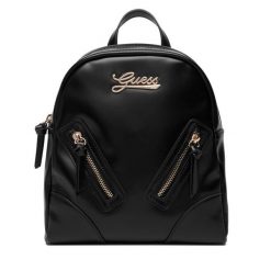 Plecak Guess. Czarne plecaki Guess, z aplikacjami. Za 329.99 zł.