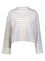 Vero Moda Sweter w kolorze kremowo-fioletowym rozmiar: S. Brązowe swetry klasyczne damskie Vero Moda, s, z bawełny, bez kołnierzyka. Za 83.42 zł.