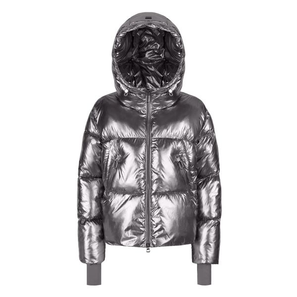 Damska kurtka z kapturem Geox Spherica B. Szare kurtki damskie Converse, na zimę, l, bez wzorów, z materiału, z kapturem. Za 1,284.00 zł.