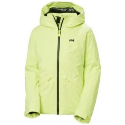 Damska kurtka narciarska Helly Hansen Courchevel. Zielone kurtki damskie Helly Hansen, na zimę, xl, bez wzorów, z poliamidu. Za 1,415.00 zł.