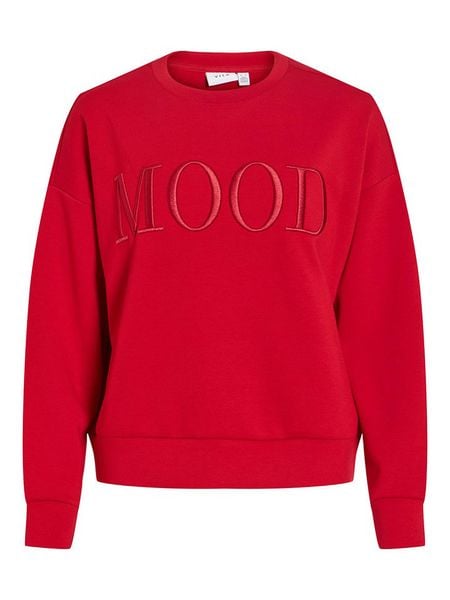 Vila Bluza "Reflect" w kolorze czerwonym rozmiar: XL. Czerwone bluzy damskie Vila, xl, bez wzorów, bez kaptura. Za 164.95 zł.