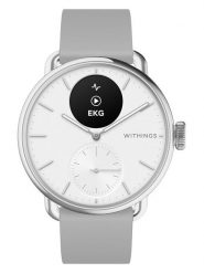 WITHINGS Smartwatch "ScanWatch 2" w kolorze srebrno-szarym rozmiar: onesize. Szare, analogowe zegarki damskie WITHINGS, ze stali. Za 1,174.99 zł.