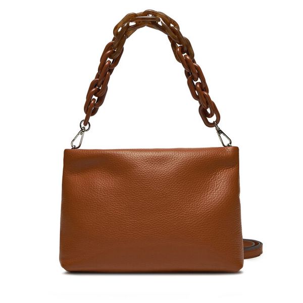 Torebka Gianni Chiarini. Brązowe listonoszki damskie Gianni Chiarini, bez wzorów, bez dodatków. Za 419.99 zł.