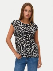 Vero Moda Bluzka Friga 10340830 Czarny Regular Fit. Czarne bluzki damskie Vero Moda, s, bez wzorów, z syntetyku, bez kołnierzyka, bez ramiączek. Za 89.99 zł.