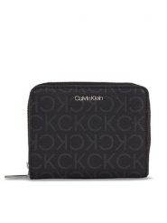 Calvin Klein Portfel Ck Must Md Z/A Wallet_Epi Mono K60K611932 Czarny. Czarne portfele damskie Calvin Klein, bez wzorów, ze skóry. Za 169.99 zł.