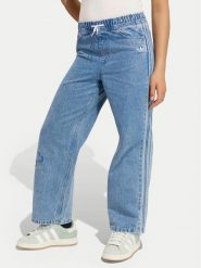 Adidas Jeansy Adidas Care Bears Loose Denim Pants KU8337 Niebieski Regular Fit. Niebieskie jeansy dziewczęce Adidas, bez wzorów, z bawełny. Za 299.99 zł.