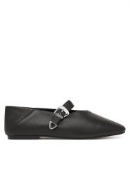 Tommy Jeans Baleriny Tjw Ballerina Nappa Leather EN0EN03043 Czarny. Czarne balerinki damskie Tommy Jeans, bez wzorów, z jeansu. Za 449.99 zł.