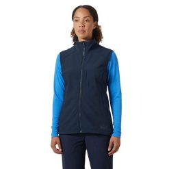 Kurtka damska Helly Hansen paramount softshell. Niebieskie kurtki sportowe damskie Helly Hansen, m, bez wzorów, z softshellu, bez kaptura. Za 505.50 zł.