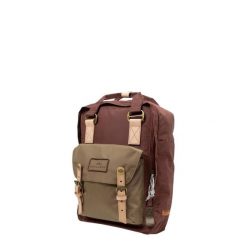 Plecak miejski Doughnut Macaroon Jungle Series - maroon/khaki. Czerwone plecaki Doughnut, bez wzorów. Za 297.99 zł.