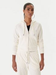 Juicy Couture Bluza Madison JCWAS225306 Beżowy Slim Fit. Brązowe bluzy damskie Juicy Couture, m, bez wzorów, z syntetyku, bez kaptura. Za 249.99 zł.