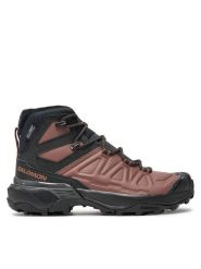 Salomon Trekkingi X Ultra Snowpilot Waterproof L47585800 Czarny. Czarne obuwie trekkingowe damskie Salomon, z materiału, bez zapięcia. Za 509.99 zł.