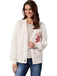 WITT WEIDEN Kardigan w kolorze białym rozmiar: 44. Białe kardigany damskie WITT WEIDEN, bez wzorów. Za 69.99 zł.