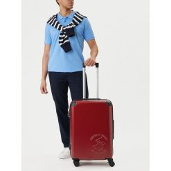 Walizka średnia Beverly Hills Polo Club. Czerwone walizki Beverly Hills Polo Club, bez wzorów, średnie. Za 359.99 zł.