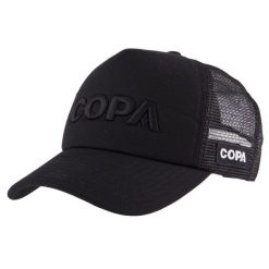 Czapka Dla Dorosłych - Logo Czarne 3D - Czarna. Czarne czapki damskie COPA FOOTBALL, bez wzorów. Za 127.06 zł.