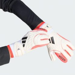Rękawice Bramkarskie Copa Goalkeeper Glove League Junior. Białe rękawiczki damskie Adidas, bez wzorów. Za 199.00 zł.