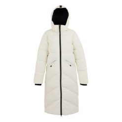 Kurtka Damska Ujeane Padded Jacket. Białe kurtki damskie Regatta, bez wzorów, z puchu, bez kaptura. Za 429.99 zł.