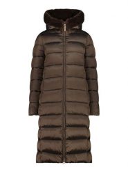 CMP Płaszcz pikowany w kolorze brązowym rozmiar: 42. Brązowe płaszcze damskie CMP, bez wzorów, bez kaptura. Za 346.18 zł.