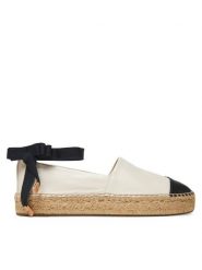 Tory Burch Espadryle 164724 Beżowy. Brązowe espadryle damskie Tory Burch, bez wzorów, ze skóry, bez obcasa. Za 979.99 zł.
