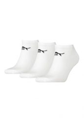 Skarpetki stopki dla dorosłych Puma sneaker. Białe skarpetki damskie Puma, bez wzorów, z bawełny. Za 36.97 zł.