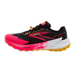 Buty do biegania damskie Brooks Catamount 3. Czarne obuwie sportowe damskie Brooks, bez zapięcia, do biegania. Za 659.99 zł.