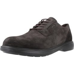 Tenisówki Geox Model U Ottavio Kolor Brązowy. Brązowe trampki damskie Geox, bez wzorów, ze skóry, bez zapięcia. Za 424.95 zł.