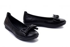 JOSEF SEIBEL 70603 133 105 Josie 03 black-black, baleriny damskie. Czarne balerinki damskie Josef Seibel, bez wzorów, ze skóry. Za 389.90 zł.