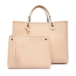 Torebka Emporio Armani. Brązowe torebki klasyczne damskie Emporio Armani, bez dodatków. Za 1,339.00 zł.