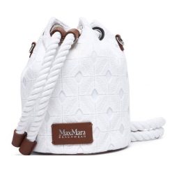 Torebka Max Mara. Białe torebki klasyczne damskie Max Mara, bez dodatków. Za 739.99 zł.