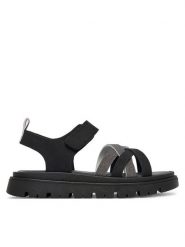 Primigi Sandały 1438233 M Czarny. Czarne sandały dziewczęce Primigi, ze skóry, bez obcasa, bez zapięcia. Za 189.99 zł.