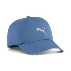 Czapka Puma unisex Running Iii Bb niebieska. Czarne czapki z daszkiem damskie Puma, bez wzorów. Za 186.99 zł.