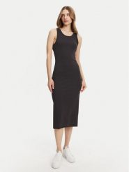 Roxy Sukienka letnia ERJKD03512 Szary Regular Fit. Szare sukienki damskie Roxy, bez wzorów, z syntetyku, bez ramiączek. Za 209.99 zł.