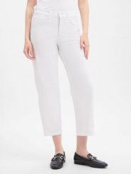Cambio Jeansy Barrel - Elia Kobiety Bawełna biały, 36. Białe jeansy damskie Cambio. Za 549.95 zł.