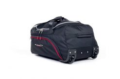 Torba podróżna na kółkach KJUST AW35ES (77L). Czarne torby podróżne KJUST, bez wzorów, z kauczuku. Za 368.00 zł.