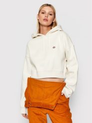 Dickies Bluza Oakport DK0A4XJT Écru Regular Fit. Bluzy damskie Dickies, l, bez wzorów, z syntetyku, bez kaptura. W wyprzedaży za 179.99 zł.
