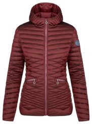 Damska kurtka Loap Illa czerwona. Czerwone kurtki damskie Scarpa, na zimę, s, bez wzorów, z materiału, bez kaptura. Za 255.99 zł.