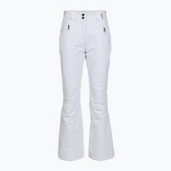 Spodnie narciarskie damskie EA7 Emporio Armani Ski Cortina Toray. Białe spodnie sportowe damskie EA7 Emporio Armani, na zimę, m, bez wzorów, z elastanu, narciarskie, Dermizax. Za 1,139.00 zł.