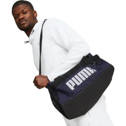 Torba Puma Challenger Duffelb, Dla obu płci. Niebieskie torby sportowe Puma, bez wzorów, z materiału. Za 129.00 zł.