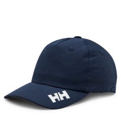 Czapka z daszkiem Helly Hansen. Niebieskie czapki z daszkiem damskie Helly Hansen, bez wzorów. Za 109.99 zł.