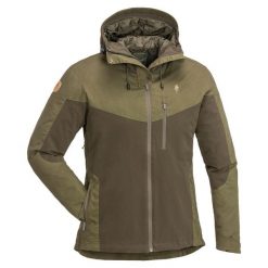 Kurtka przeciwdeszczowa damska Pinewood Finnveden Hybrid Extreme. Zielone kurtki damskie PINEWOOD, l, bez wzorów, bez kaptura. Za 729.99 zł.