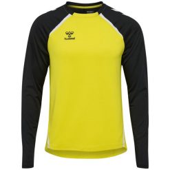 Koszulka Hummel Lead 2.0 Crew. Czarne koszulki damskie Hummel, na zimę, bez kołnierzyka. Za 191.00 zł.