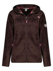 ANAPURNA Kurtka polarowa "Uternel" w kolorze brązowym rozmiar: XL. Brązowe kurtki damskie ANAPURNA, xl, bez wzorów, z polaru, bez kaptura. Za 82.99 zł.