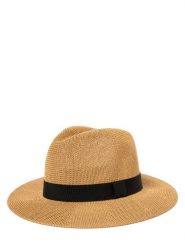 Marie Lund Kapelusz Kobiety papier brązowy|beżowy, ONE SIZE. Brązowe kapelusze damskie Marie Lund, bez wzorów. Za 179.95 zł.