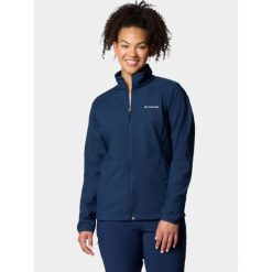 Kurtka softshell damska Columbia Kruser Ridge III. Niebieskie kurtki damskie Columbia, s, bez wzorów, z softshellu, bez kaptura. Za 439.00 zł.
