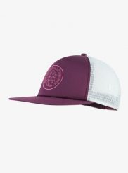 Czapka z daszkiem Rab Cirque Print Cap - mulberry/pewter. Fioletowe czapki z daszkiem damskie RAB, bez wzorów, z materiału. Za 131.99 zł.
